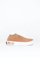 Tenis com Logo Metalizada