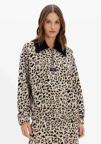 Moletom Oversized gola canelada