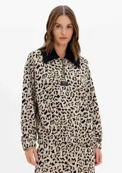 Moletom Oversized gola canelada
