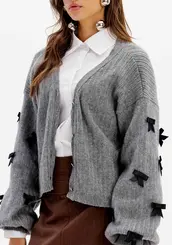 Cardigã Tricot