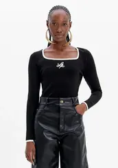 Blusa Tricot Manga Longa