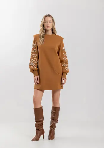 Vestido Moletom Capri