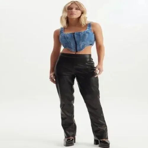 Calça Boot Cut Cintura Alta